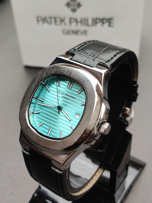 Patek Philippe Tiffany dial-Leather strap