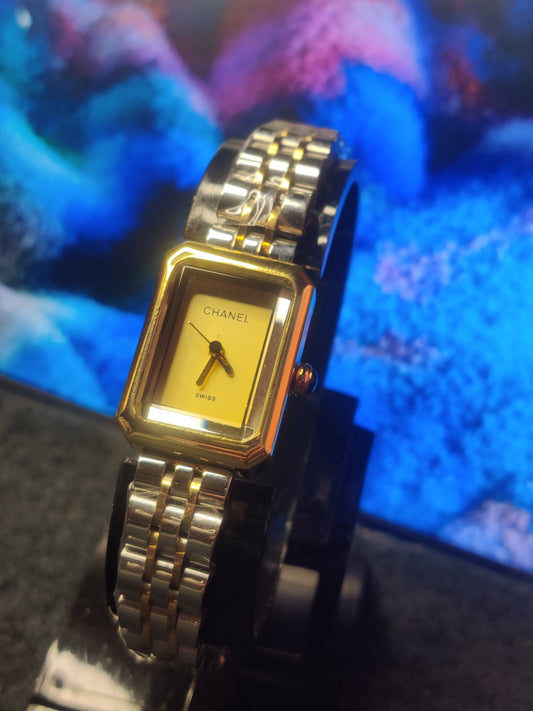 Chanel Champagne Dial- Two tone Ladies Watch