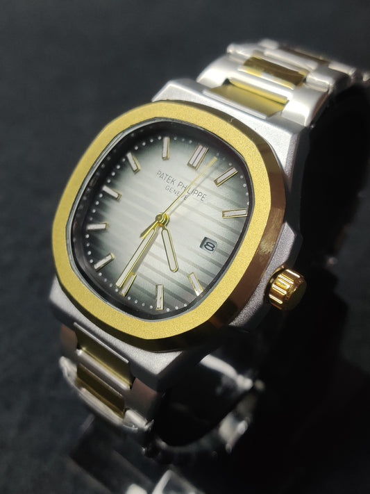 Patek phillipe two tone- white vignet dial