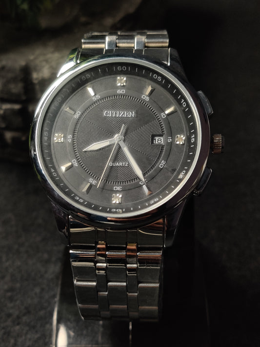 Citizen silver edition- black dial